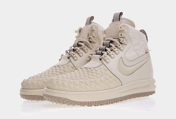 Фото Nike Lunar Force 1 Duckboot бежевые - 3