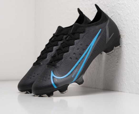 Футбольная обувь NIke Mercurial Vapor XIV Academy FG black. Вид 1