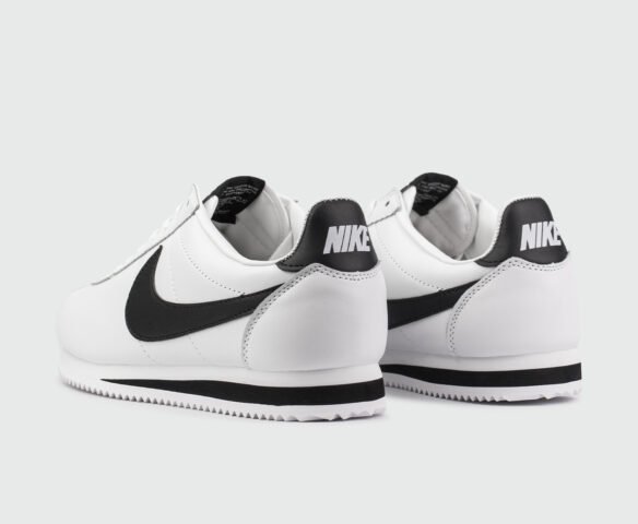 Nike Cortez Classic Leather White Black KEDRED