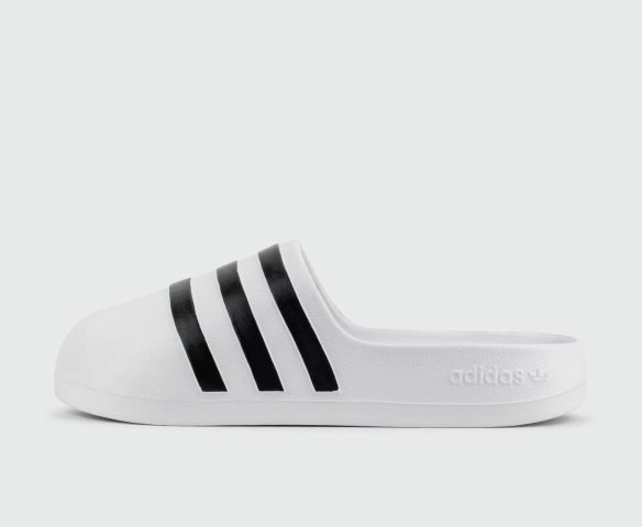 Шлёпки Adidas AdiFOM Slide White Black