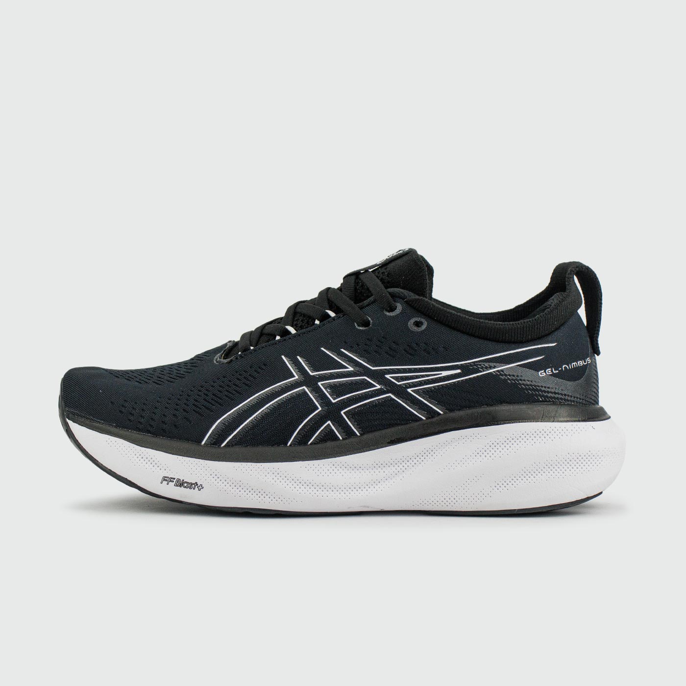 Asics Gel Nimbus 25 Black White KEDRED