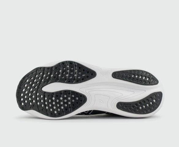 Asics gel nimbus black and white best sale