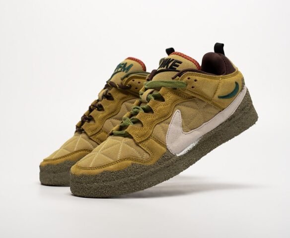 CPFM х Nike Dunk Low зеленые