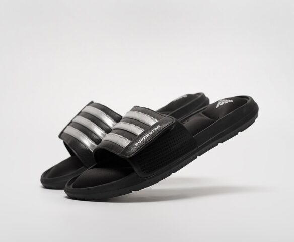 Сланцы Adidas Superstar черные