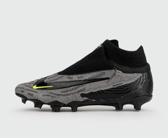Nike Gripknit Phantom GX Elite Dynamic Fit Fg Grey Black