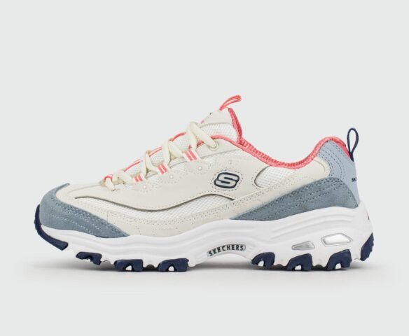 Skechers D’Lites White / Blue Wmns