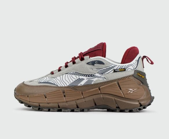 Reebok Zig Kinetica 2.5 Edge Grey Brown