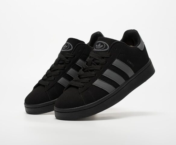 Зимние Adidas Campus black
