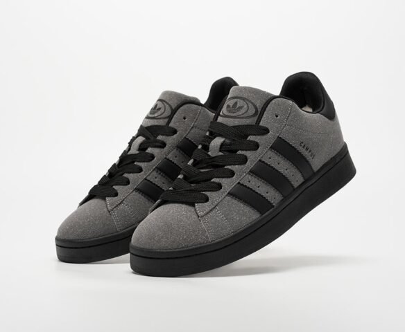 Зимние Adidas Campus серые