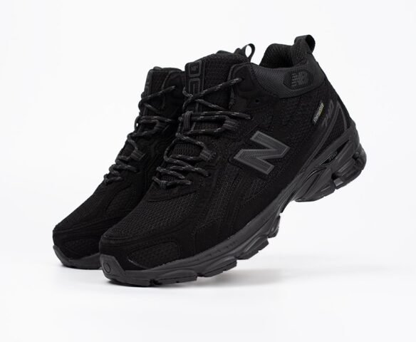 Зимние New Balance 740 Mid black textile