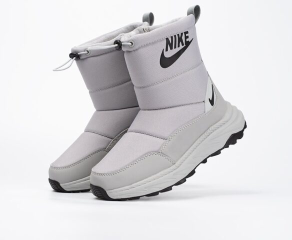Зимние Nike textile white