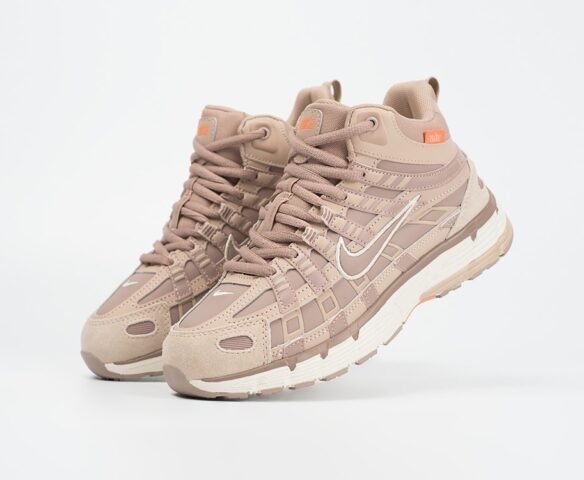 Зимние Nike P-6000 High beige