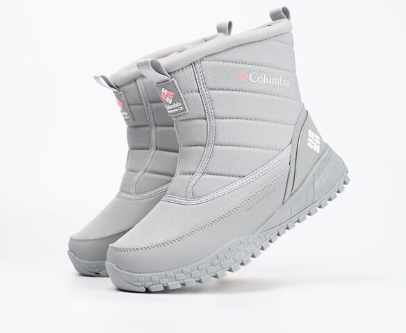 Зимние Columbia grey textile