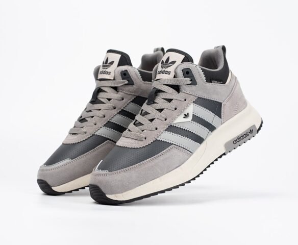 Зимние Adidas Retropy F2 Hi grey