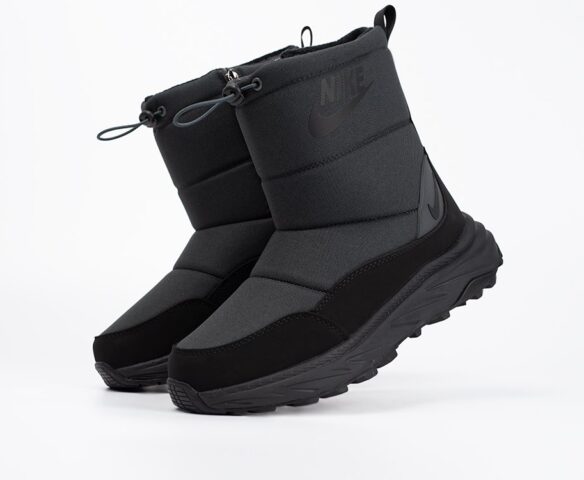 Зимние Nike high grey