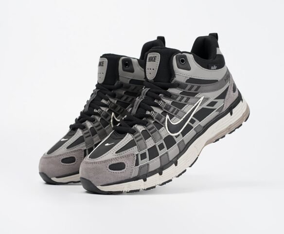 Зимние Nike P-6000 High серые