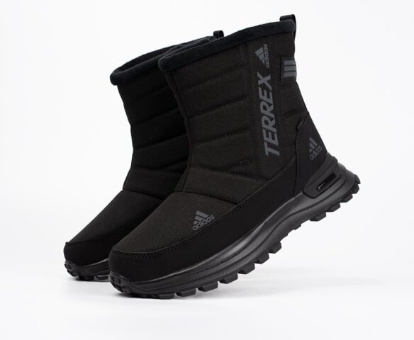 Зимние Adidas Terrex черные high