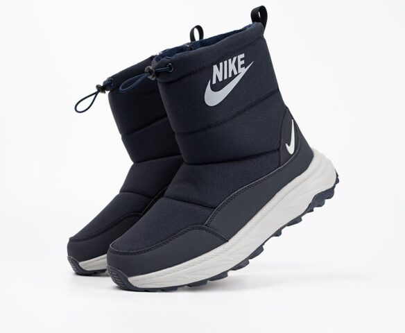 Зимние Nike blue Hi