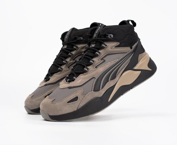 Зимние Puma RS-X Hi brown