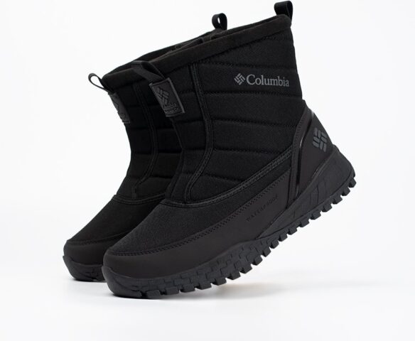 Зимние Columbia черные textile