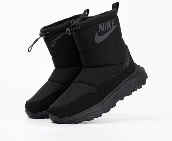 Зимние Nike textile black