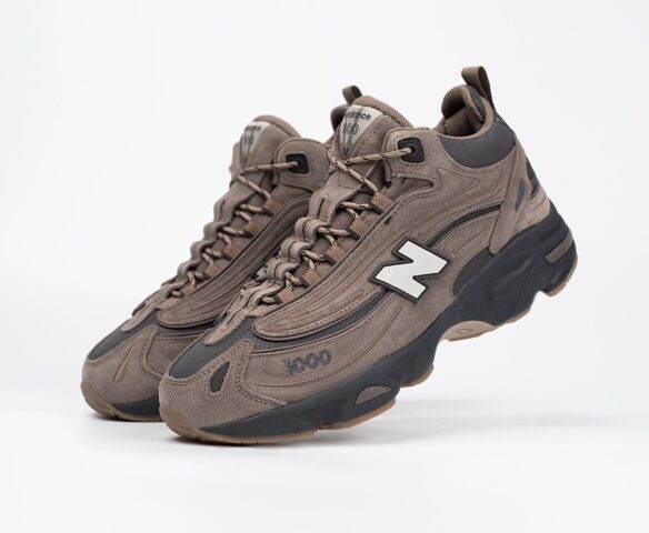 Зимние New Balance 1000 Mid brown